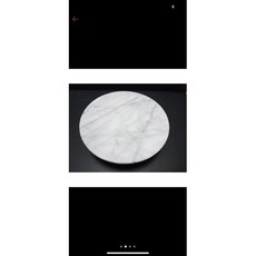 大理石轉盤 12英吋 白色 烘焙展示適用, 白色,12轉盤, 1個