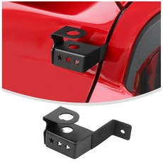 Linskip 튼튼한 CB 안테나 마스트 마운트 2023 2024 2025 2026+ 쉐보레 콜로라도 및 GMC-Canyon과 호환 외부 액세서리용 전면 도어 브래킷1392, 앞문, 2023-2025+