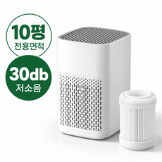 커버원 미니 공기청정기 360도 음이온 UV살균 소형 공기청정기