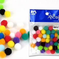 유아 만들기 폼폼이 15mm 혼합 유치원 어린이집, 1개