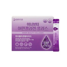 [대현헬스케어] 이너뷰티 어린 콜라겐플러스, 60개, 3g