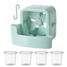 風扇降溫器 家用 加冰塊降溫神器, 1個, 藍色