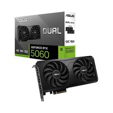 ASUS DUAL 지포스 RTX 5060 EVO OC D7 8GB 인텍앤컴퍼니
