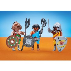 플레이모빌 Playmobil 6590 Three Gladiators 멀티, 플레이모빌 Playmobil 6590 Three Gla