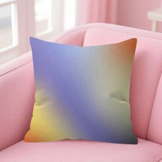 그라디언트 헤일로 베개 커버 툰 선물 쿠션 침실 홈 소파 의자 좌석 장식, D. z7