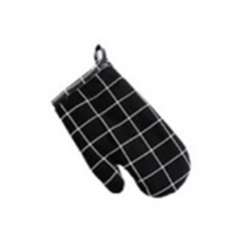 주방 모던스타일 오븐 장갑, 1개, 블랙체크무늬