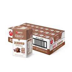 서울우유 클릭유 코코아우유 140ml X 24개