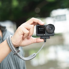 써니라이프 랜야드 피탈 방지 손목 스트랩 DJI 오즈모 포켓4/3/나노/360/액션6/5 프로/인스타360/고프로 액션캠 공용 악세사리, 그레이, 액션 카메라 손목 스트랩