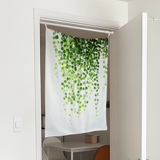 감개무냥 패브릭 포스터, 넝쿨비, 세로형, 중형