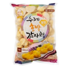 수제호박감자떡 2kg/바우네, 2kg, 13개