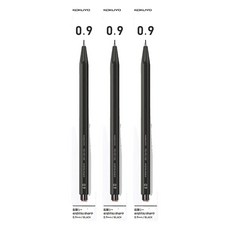 고쿠요 연필 샤프 PS-PE109D, 3개, 0.9mm
