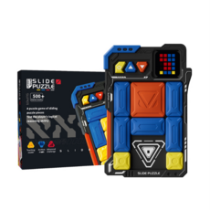 智能華容道滑塊遊戲 電子拼圖 磁性玩具 益智闖關玩具 桌遊 邏輯思維遊戲, 詳見包裝, 1個