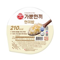 가뿐한끼 현미밥, 150g, 25개