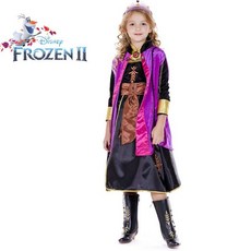 재롱잔치의상 겨울왕국2 안나 코스튬 할로윈 공주옷 파티