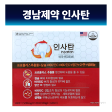 경남제약 인사탄 90g, 60정, 2개