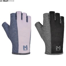 밀레아웃도어 여성 간절기 숏장갑(반장갑) MXUUL506, 1개, 블랙