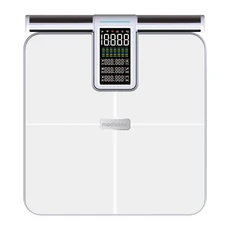 medisana 藍牙56合1多功能體脂計 BS 860 connect，快速連接手機，全家共享健康數據, 白色, 1個, BS860