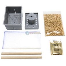 전통 두부 제조 과정 과학 실험 키트 1인용 과학놀이 과학실험키트 사이언스 과학키트, 1개