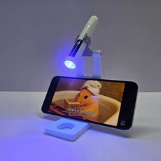 일리마 미니 젤네일램프 2세대 거치대 세트 LED 일자형 램프, 1개, 화이트