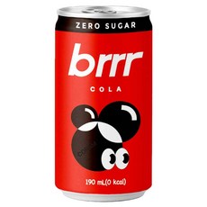 부르르 제로콜라, 190ml, 20개
