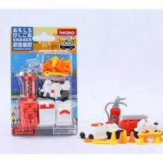日本製 Iwako 安全無毒環保造型橡皮擦 - 消防系列 No.10, 1個