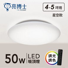 亮博士 星空遙控吸頂燈 50W