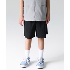 MUSINSA STANDARD KIDS [쿨탠다드]쿨 터치 밴딩 쇼츠 [블랙] 416782