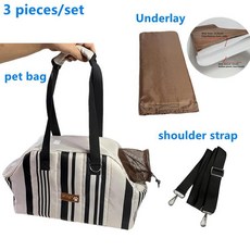 애완동물 소형견 고양이 휴대용 통기성 가방 강아지 이동 운반 배낭 핸드백, 1개, 2. black