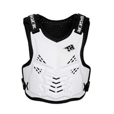 오토바이 하드조끼 갑옷 라이딩웨어 하드타입 가드, M Tiger TR-H1-화이트, 1개