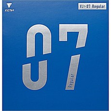 빅타스 VJ07 레귤러 / 42.5도 올라운드 플레이용 러버, 블랙 MAX, 1개