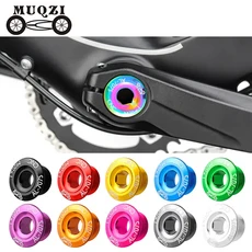 M15/M18/M20 크랭크셋 스크류 캡 MTB 커버 알루미늄 티타늄 도금 색상 암 볼트 BMX 산악 자전거 부품, 02 M18, 1개