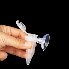 수조 어항 관상어 브라인 쉬림프 알 탈피 자동 급식기 소형 어류 급여기 65자, 2개