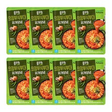 풀무원 의정부식 부대찌개양념, 150g, 8개
