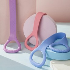 스트레칭 밴드 요가 보조 운동 홈트 필라테스 고리형, 퍼플, 1개