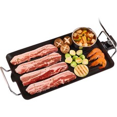 키친플라워 쿠킨 통주물 와이드 전기그릴 중형 1413437, KEG-CK480CP, 1개