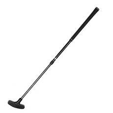 길이조절 퍼터 5세부터 성인 전연령 사용가능 좌타 우타 연습채, 블랙, 90도