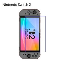 【高透螢幕膜】適用 任天堂 Switch 2 霧面 抗藍光 防刮 螢幕保護貼 保護膜 螢幕貼 靜電膜 Switch2, 1個, Switch 2 抗藍光
