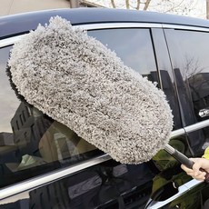 汽車伸縮除塵刷 伸縮除塵撢 汽車除塵蠟刷 伸縮洗車刷 撣子 汽車車內除塵 汽車拖把 除塵撣車用清潔汽車刷子除塵撣子掃車灰, 1個, 【熊猫车掸】高密刷毛,熊猫伸缩车掸【买贵包退】