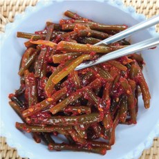 찬이랑 마늘쫑무침 1kg 양념마늘쫑, 1개