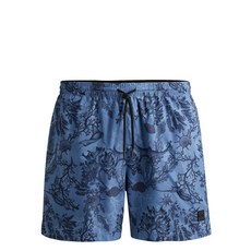 보스 플로럴 프린트 스윔 쇼츠, 블루계열
