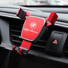 호환 ABS 차량 Alfa Romeo Giulietta GT 159 147 156 Mito Brera Giulia F1 Stelvio Volante 용 매트 전, 03 Alfa Romeo-B-Red