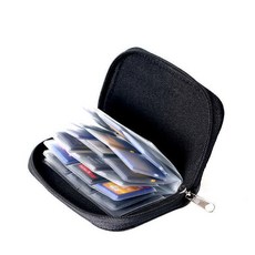 SD卡收納盒 TF卡收納盒 適用數碼單反相機內存卡SD/TF/CF存儲卡收納盒袋格SD卡位收納包, 1個, 黑色 送卡套2個