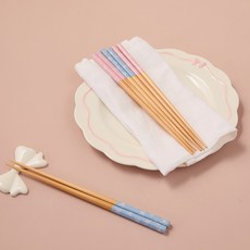 _ 러브소르베 우드젓가락 4P세트_WO1026002