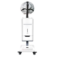 헤어 미스트기 두피관리 모발 기구 파마 영양 셋팅펌, 3. 싱글헤드안개폴라화이트(모자4개포함)