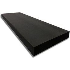 폼터치 1인치 두께 x 24인치 너비 84인치 길이의 고밀도 폼 패딩 시트 교체 의자 쿠션 휠체어 등에 이상적입니다, 6" x 24" 84"