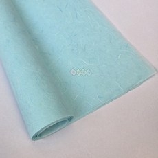 덕인 색 운용한지 Y 64x94cm 닥70% 고급형 포장 공예, 10개, 19 연하늘색