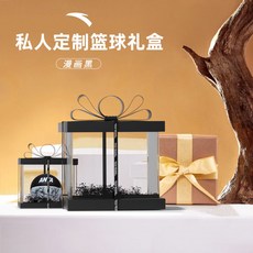 安踏 籃球禮盒, 1個, 禮盒【#7】定製款,【節日驚喜】勇猛時刻-黑5465