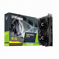 ZOTAC GAMING GTX 1660 SUPER D6 6GB TWIN 리퍼, RTX 1660 SUPER