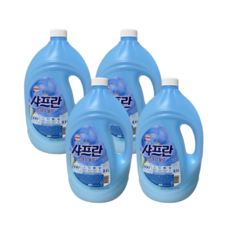 샤프란 프레쉬아로마 섬유유연제, 4개, 3.1L