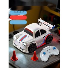 드리프트 RC카 스마트 센서 팔로우 미니 원격제어 자동차, 2. 블랙 (배터리 미포함)